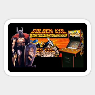 Golden Axe The Revenge of Death Adder Sticker